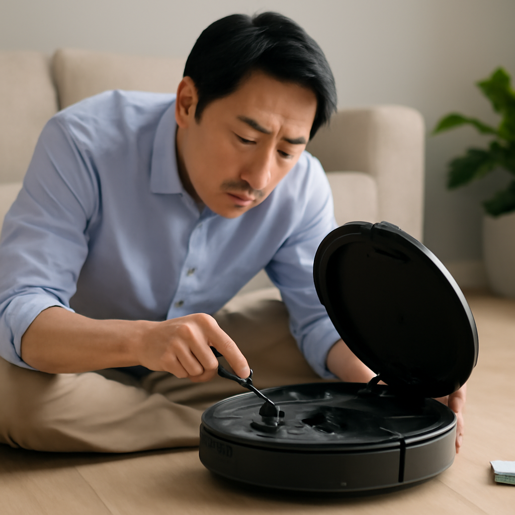 로봇청소기고장 대표 이미지